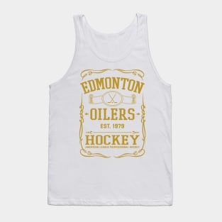 Vintage Oilers Hockey Tank Top